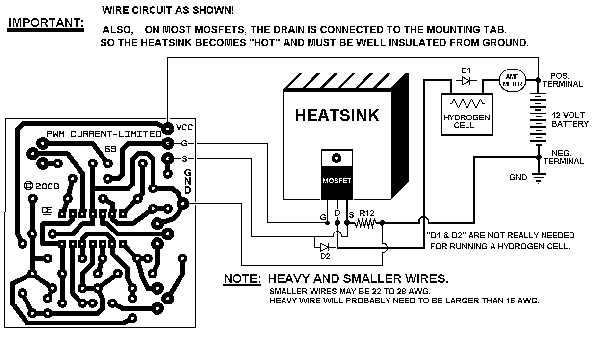 Hho: Pwm Circuit Diagram For Hho